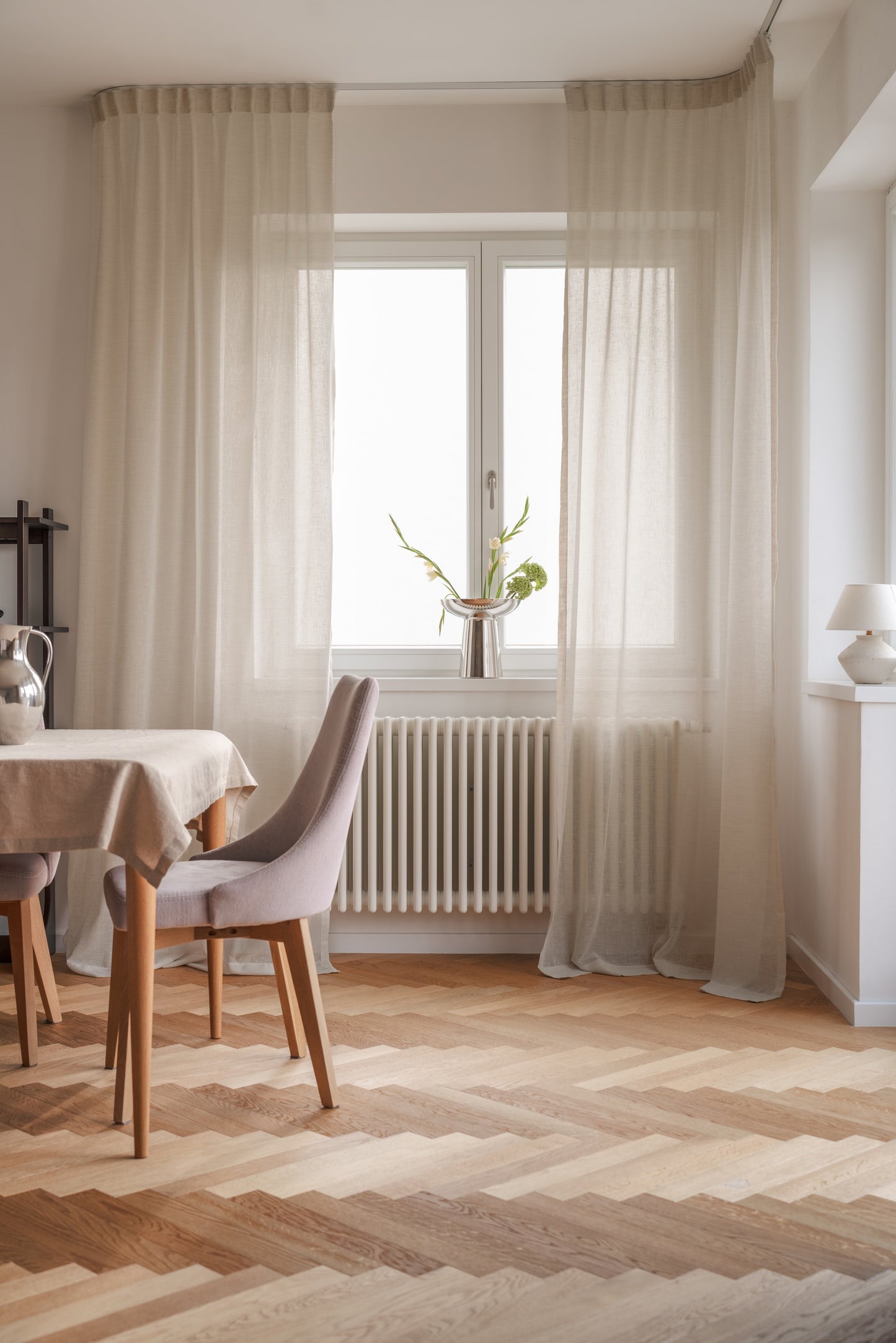 Lněný závěs Sienna